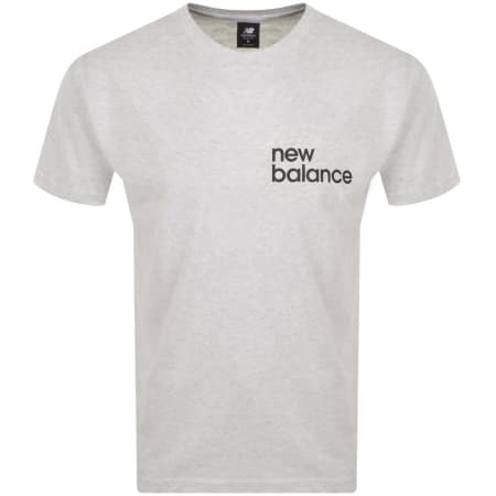 Product Image for New Balance Magnify Logo T Shirt Grey