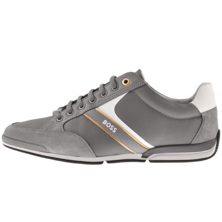 Product Image for BOSS Saturn Lowp Trainers Grey