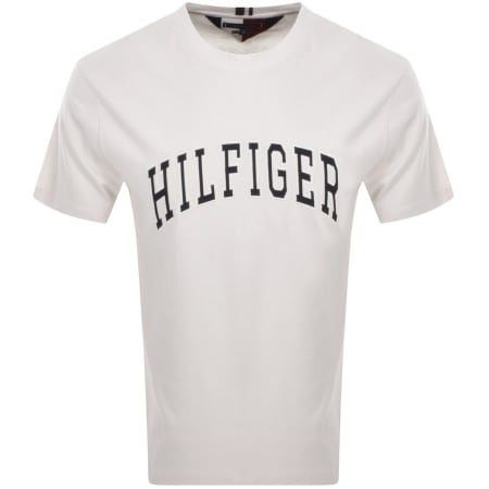 Product Image for Tommy Hilfiger Arch Logo T Shirt White