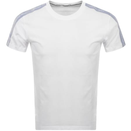 Product Image for Calvin Klein Jeans Logo Tape T Shirt White