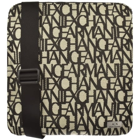 Product Image for Armani Exchange Logo Messenger Bag Beige