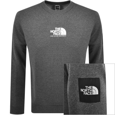 Product Image for The North Face Fine Crew Neck Sweatshirt Grey