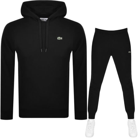 Product Image for Lacoste Hooded Tracksuit Black
