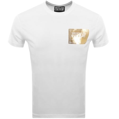 Product Image for Versace Jeans Couture Logo T Shirt White