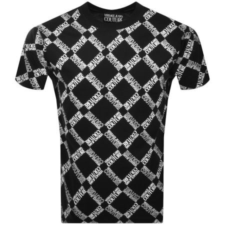 Product Image for Versace Jeans Couture Logo T Shirt Black