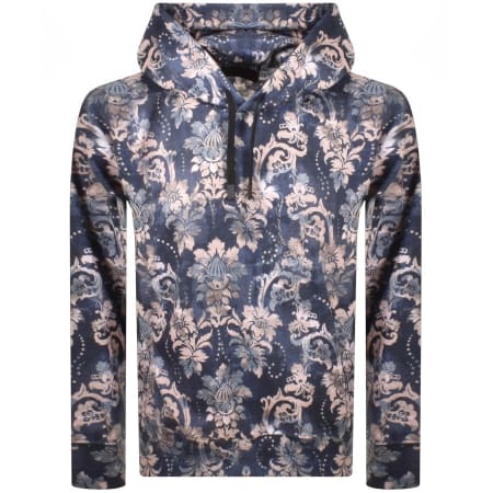 Product Image for Versace Jeans Couture Logo Hoodie Navy