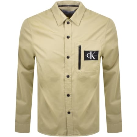 Product Image for Calvin Klein Jeans Utility Overshirt Khaki
