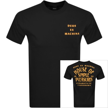 Product Image for Deus Ex Machina Simplicity T Shirt Black