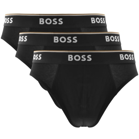 Product Image for BOSS Underwear Triple Pack Briefs Black