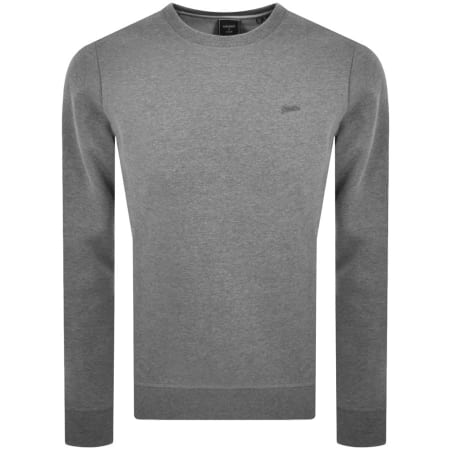 Product Image for Superdry Vintage Logo Sweatshirt Grey