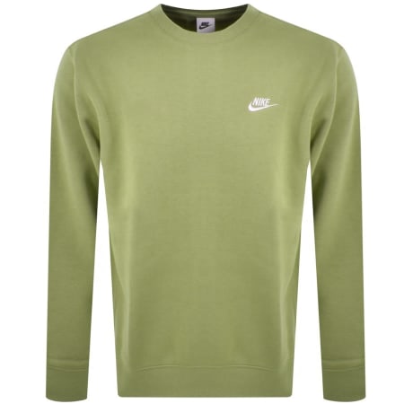 Product Image for Nike Crew Neck Club Sweatshirt Green