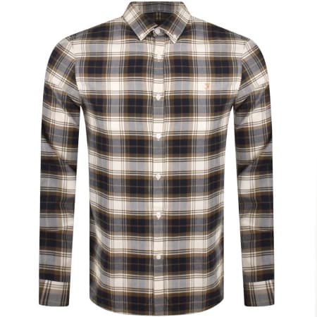 Product Image for Farah Vintage Brewer Check Long Sleeve Shirt Khaki