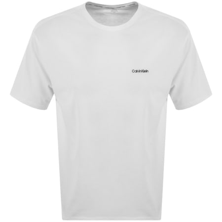Product Image for Calvin Klein Lounge Logo T Shirt White