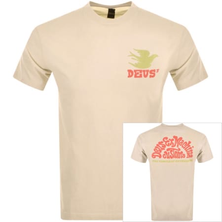 Product Image for Deus Ex Machina Budgies T Shirt Cream