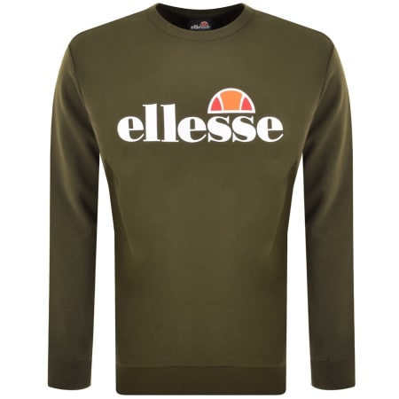 Recommended Product Image for Ellesse SL Succiso Crew Neck Sweatshirt Khaki