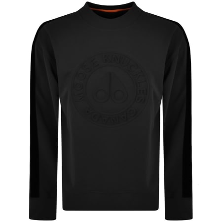 Product Image for Moose Knuckles Homecrest Sweatshirt Black