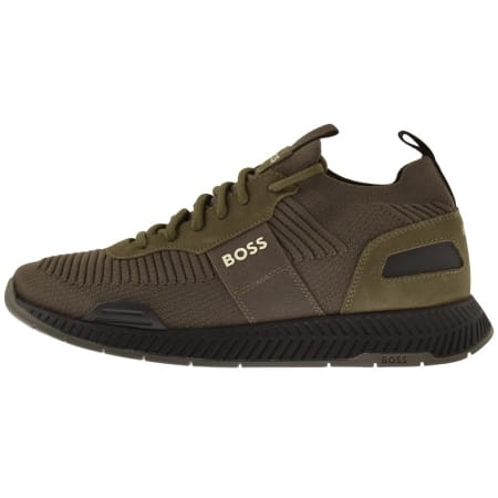 Product Image for BOSS Titanium Runn Trainers Green