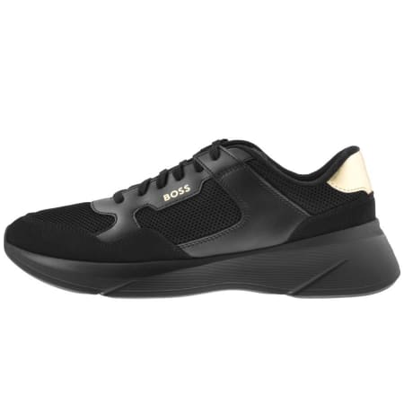Product Image for BOSS Dean Runn Trainers Black