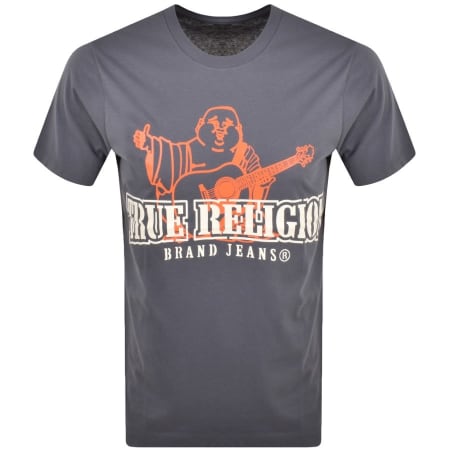 Product Image for True Religion Buddha Stencil T Shirt Grey