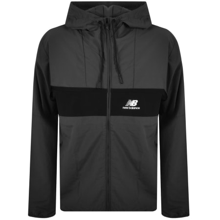 Product Image for New Balance Logo Wind Jacket Grey
