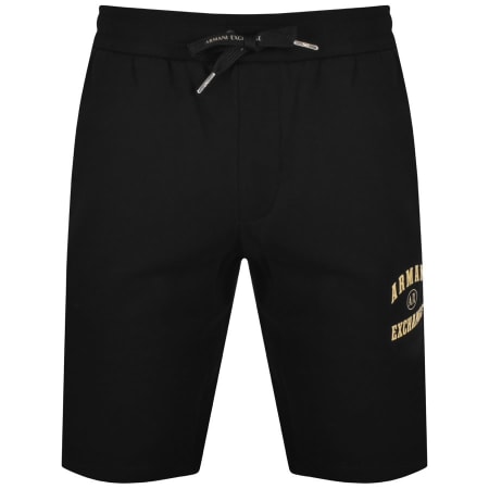 Product Image for Armani Exchange Logo Sweat Shorts Black