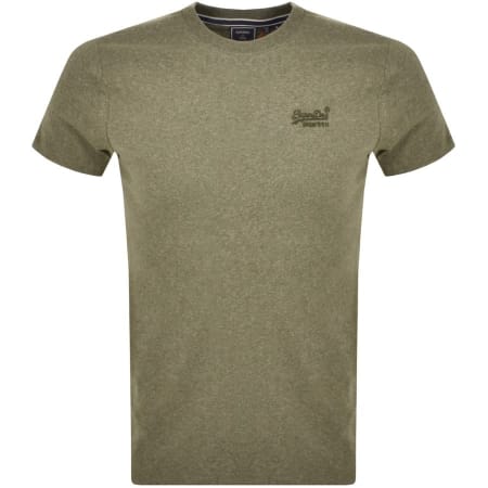 Product Image for Superdry Short Sleeved T Shirt Khaki