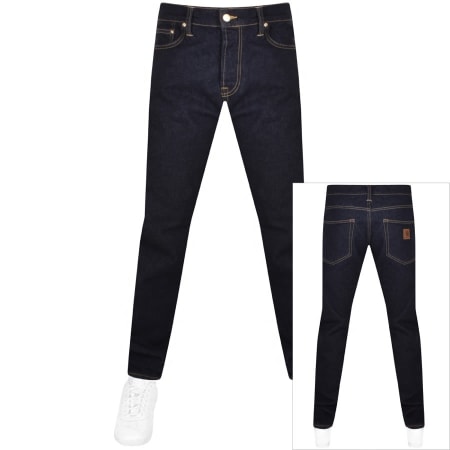 Product Image for Carhartt WIP Klondike Dark Wash Jeans In Navy