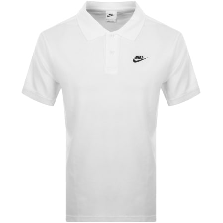Product Image for Nike Logo Polo T Shirt White