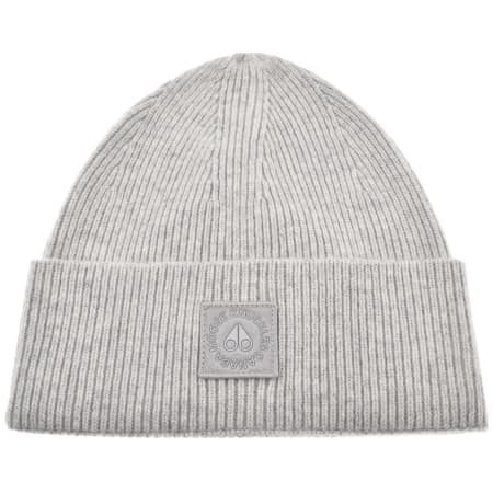 Product Image for Moose Knuckles Snowbank Beanie Hat Grey