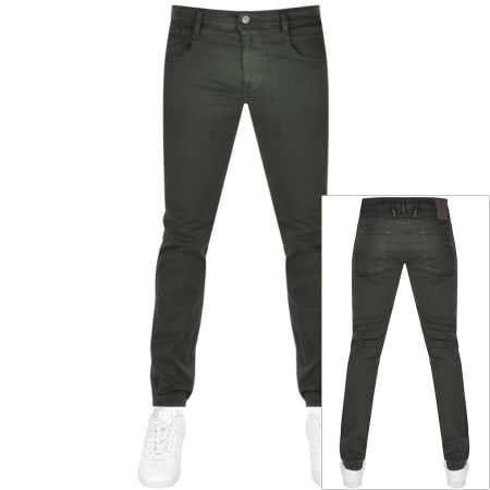 Product Image for Replay Anbass Hyperflex Jeans Khaki