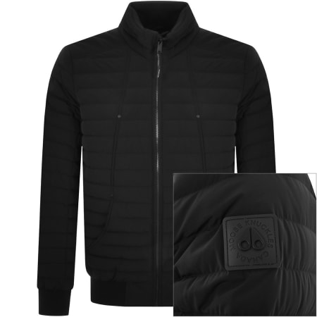 Product Image for Moose Knuckles Keap Bomber Jacket Black