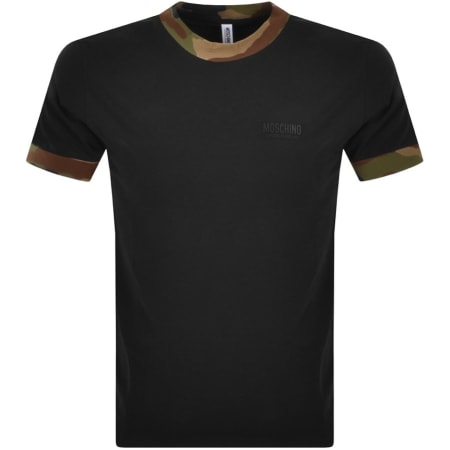 Product Image for Moschino Lounge Short Sleeved T Shirt Black