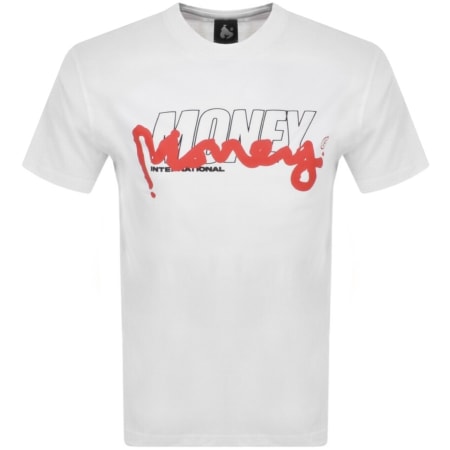 Product Image for Money Double Money Logo T Shirt White