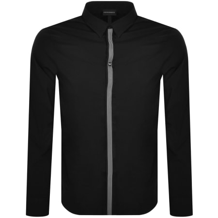 Product Image for Emporio Armani Long Sleeve Shirt Black