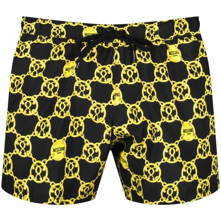 Product Image for Moschino Logo Swim Shorts Black