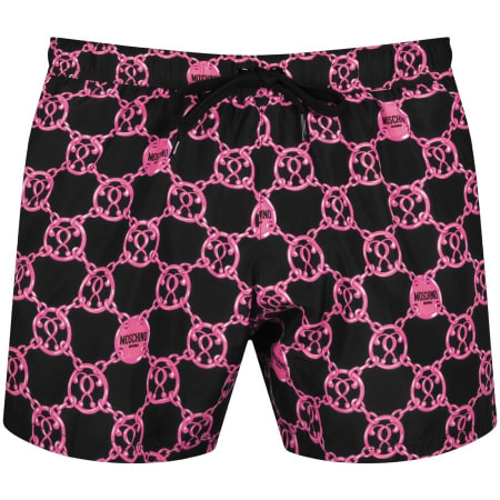 Product Image for Moschino Logo Swim Shorts Black