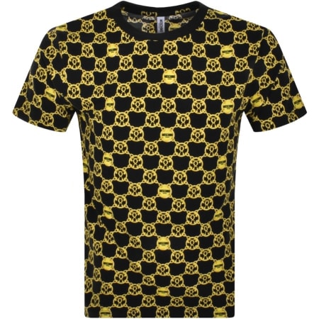 Product Image for Moschino Chain Link Print T Shirt Black