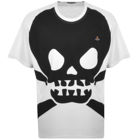 Product Image for Vivienne Westwood Oversized Skull T Shirt White