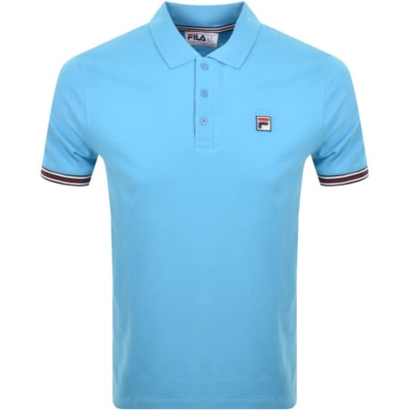 Product Image for Fila Vintage Omari Polo T Shirt Blue