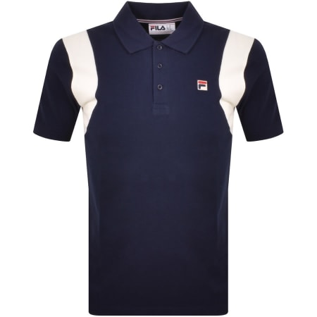 Product Image for Fila Vintage Dawson Polo T Shirt Navy