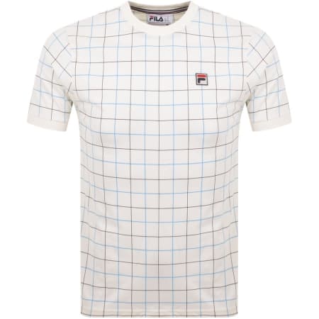 Product Image for Fila Vintage Casbian Crew Neck T Shirt White