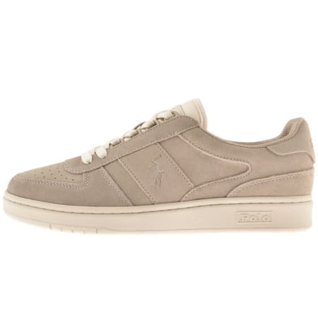 Product Image for Ralph Lauren Polo Low Trainers Brown