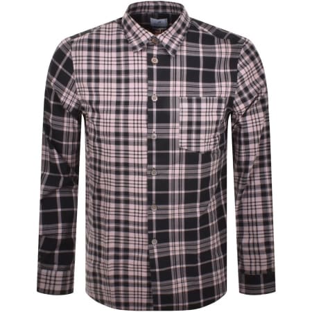 Product Image for PS By Paul Smith Checked Long Sleeve Shirt Pink
