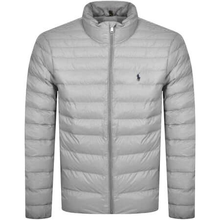 Product Image for Ralph Lauren Padded Jacket Grey