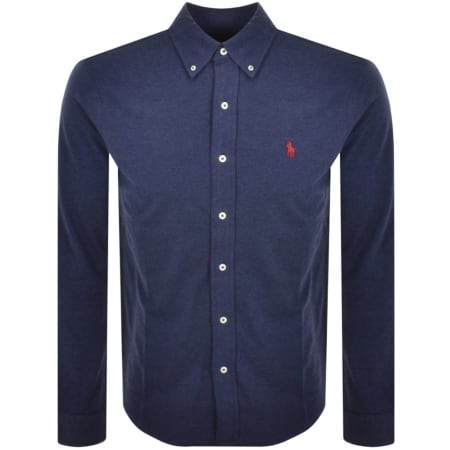 Product Image for Ralph Lauren Featherweight Mesh Shirt Navy