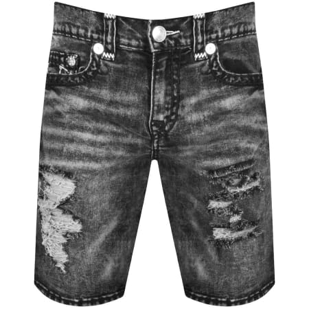 Product Image for True Religion Ricky Dark Wash Shorts Grey