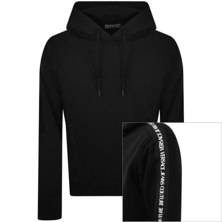 Product Image for Versace Jeans Couture Logo Hoodie Black