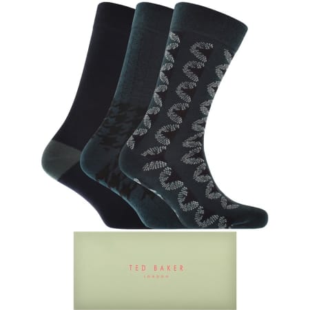 Product Image for Ted Baker 3 Pack Socks Navy