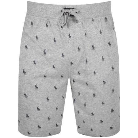 Product Image for Ralph Lauren Lounge Logo Shorts Grey