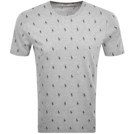 Product Image for Ralph Lauren Crew Neck Logo T Shirt Grey